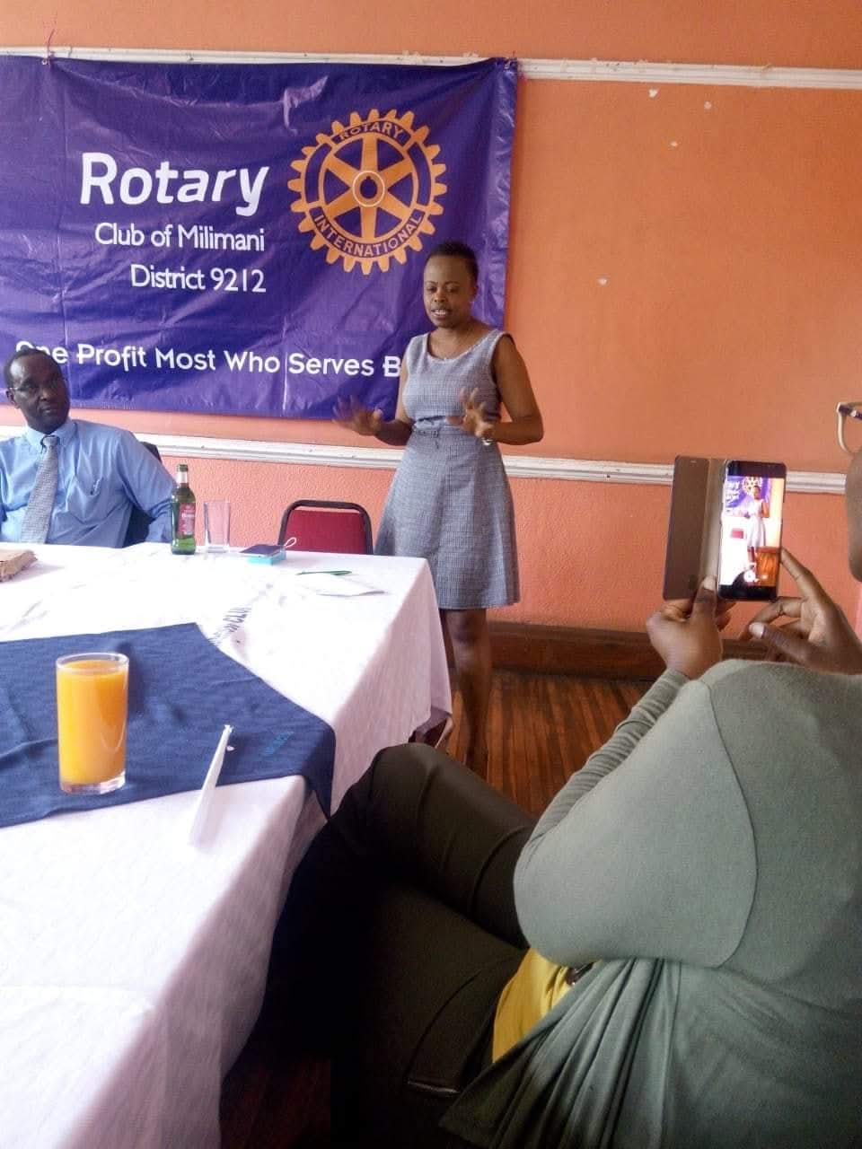 Rotary Club Talk